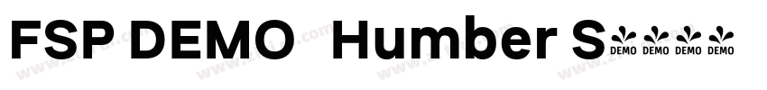 FSP DEMO   Humber S字体转换